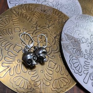 Handmade Skull Earrings